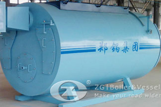 What are the characteristics of steam boiler heating
