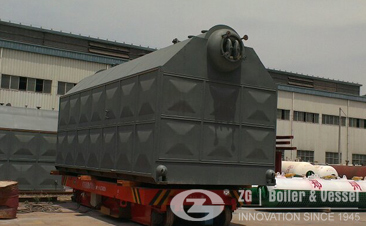 traveling grate biomass coal water tube boiler
