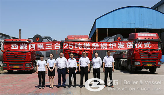 ZG Held A Grand Shipping Ceremony For Ali $3 million Boilers Project