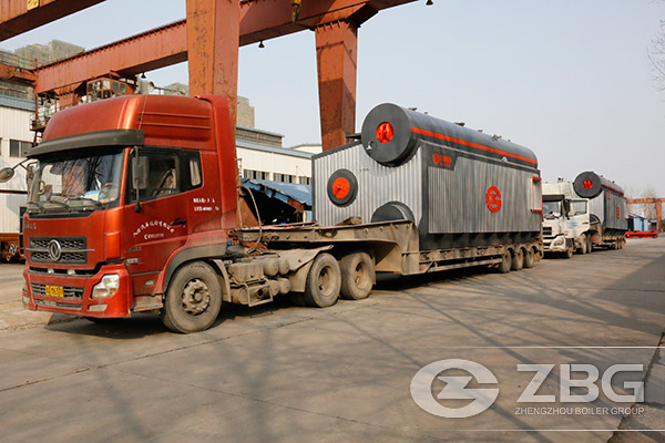 Two Sets of 20 Tons SZS Series Boiler