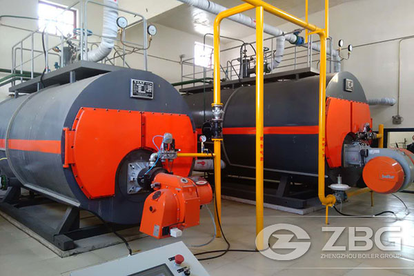 Two Sets of Gas Steam Boiler