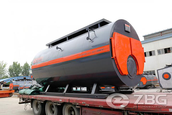 8 Tons Gas & Oil Fired Boiler Exported to Russia