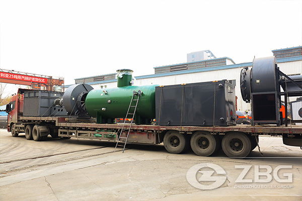 25 ton boiler to Australia