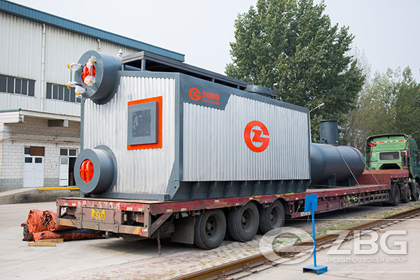 10 Tons Natural Gas Boiler for Rubber Tire Processing in Thailand