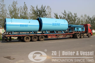 Types of ZG fire tube boilers